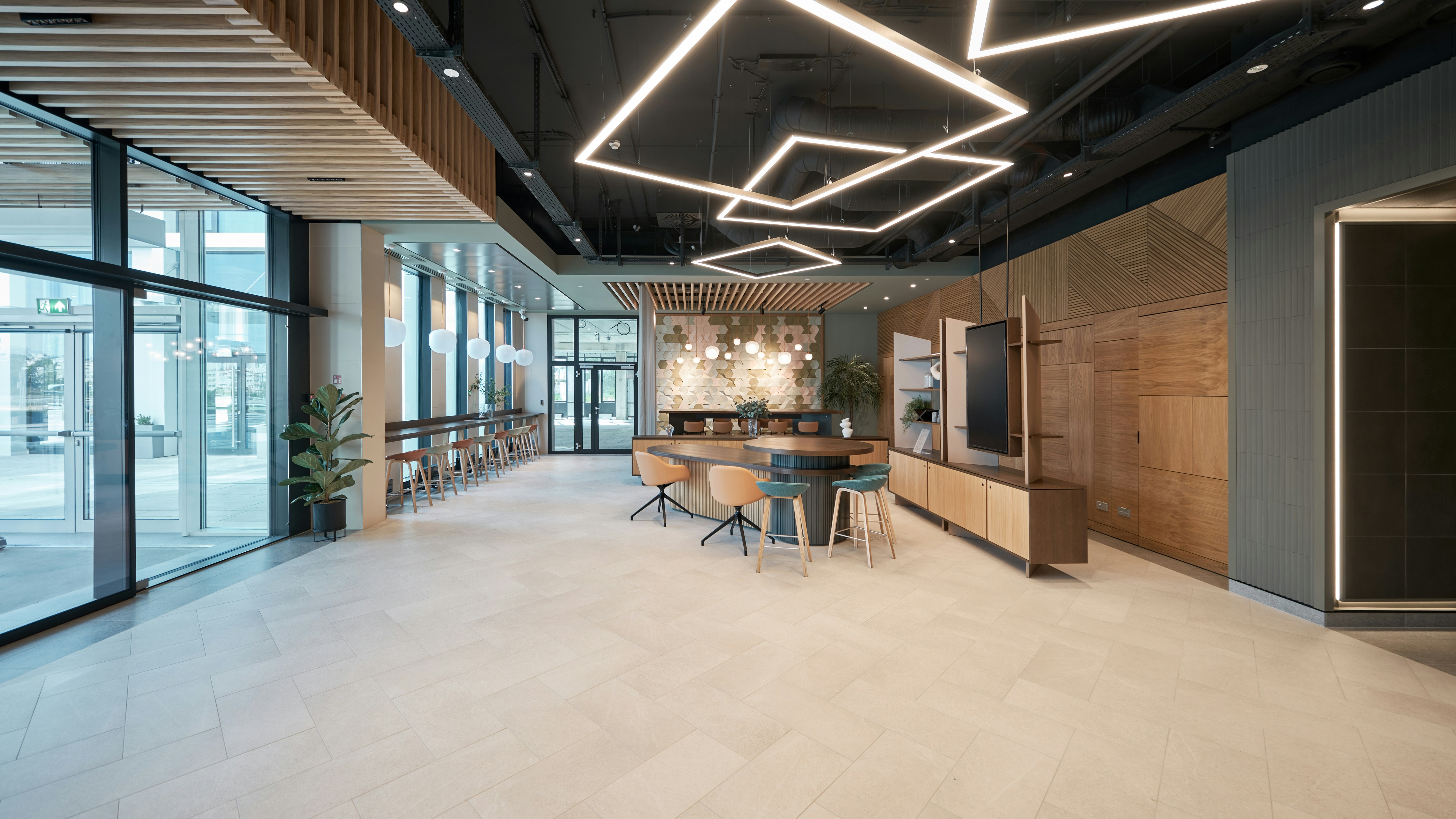 Warm, professional interior space representing a welcoming clinic environment
