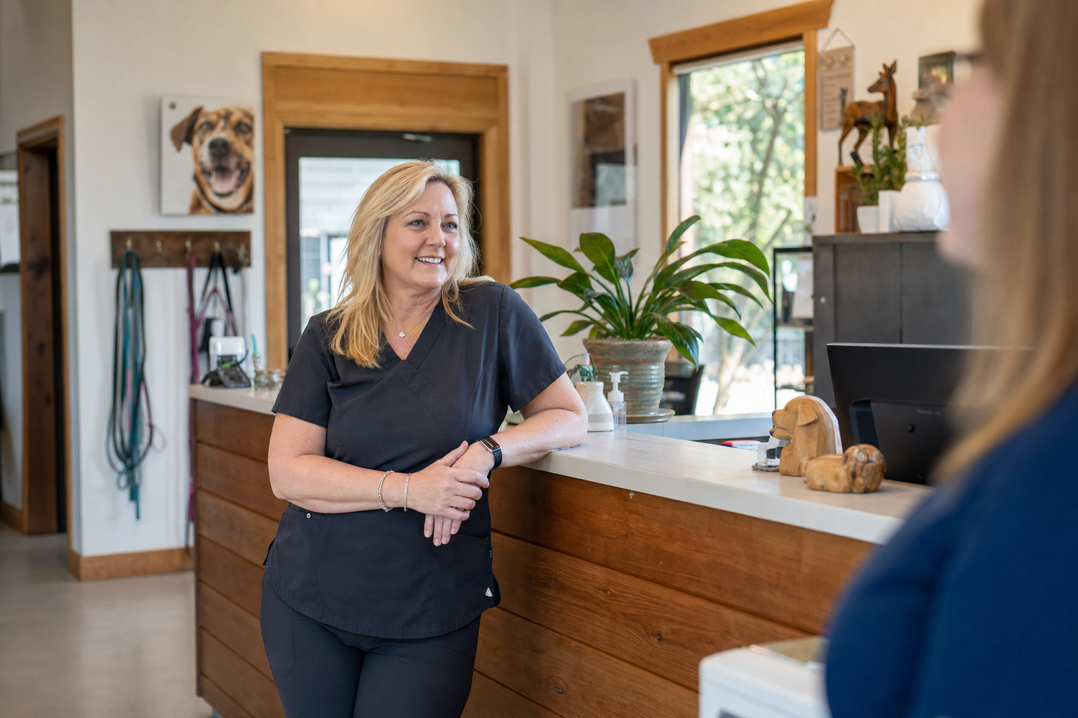 Local business owner in their professional workspace